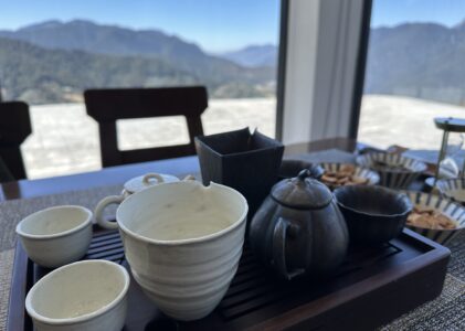 梨山福壽山農場推薦哪裡好玩，喝茶必去推薦<筑淨茶苑>